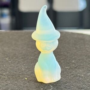 Opalite Cat with Hat